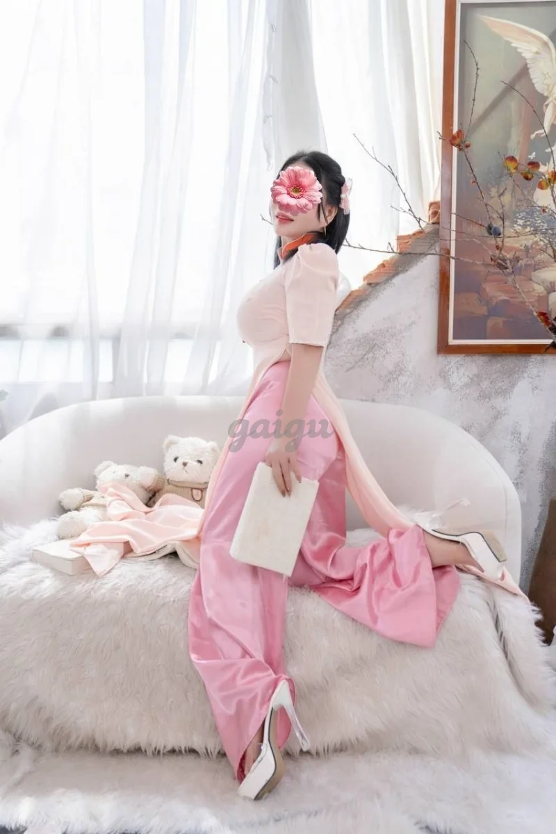❤️CÓ CLIP HOT❤️ NHÃ HÂN XINH DUYÊN DÁNG TUYỆT PHẨM ÁO DÀI LÀM TÌNH ĐÁ