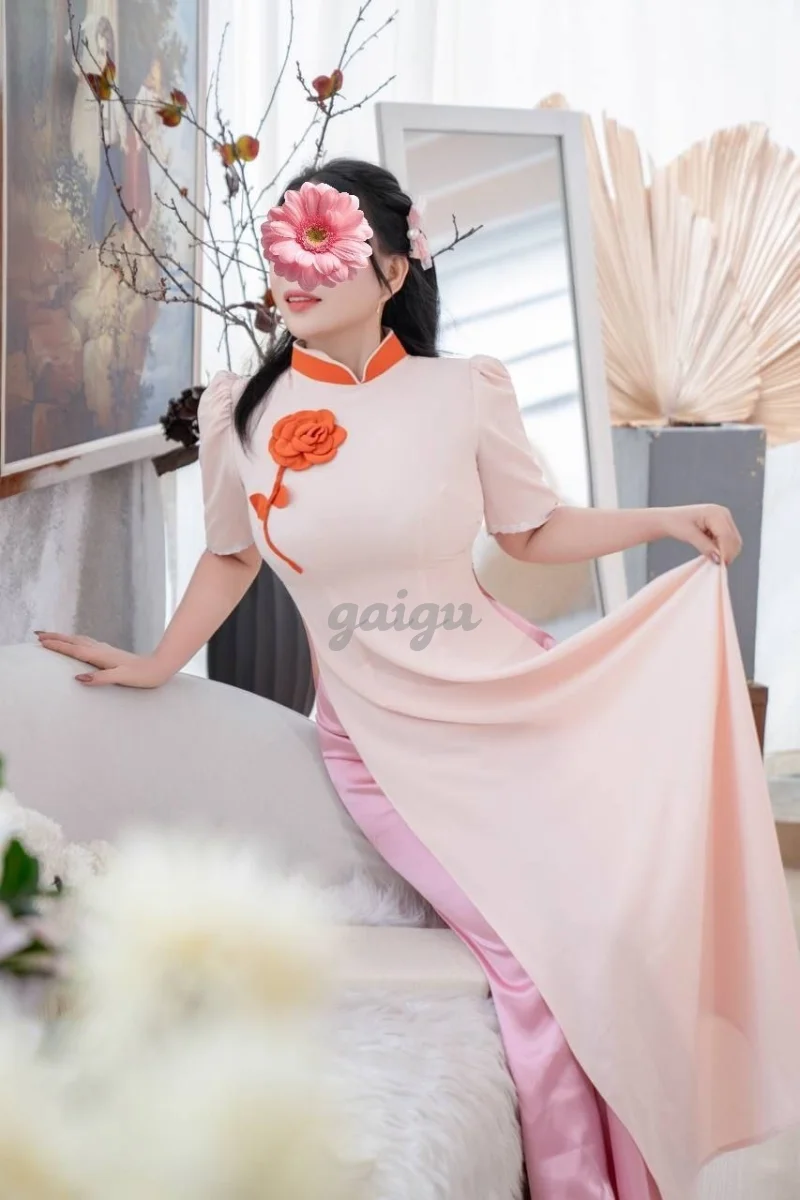 ❤️CÓ CLIP HOT❤️ NHÃ HÂN XINH DUYÊN DÁNG TUYỆT PHẨM ÁO DÀI LÀM TÌNH ĐÁ