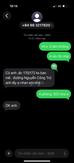 Ảnh đánh giá gái gọi