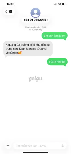 Ảnh đánh giá gái gọi