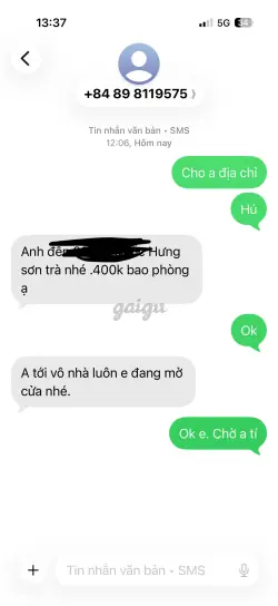 Ảnh đánh giá gái gọi