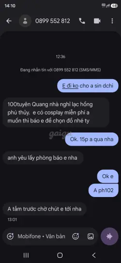 Ảnh đánh giá gái gọi