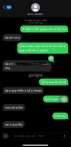 Ảnh đánh giá gái gọi