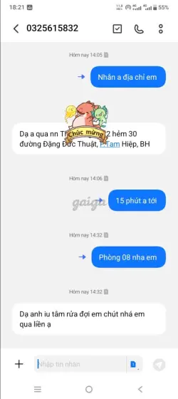 Ảnh đánh giá gái gọi