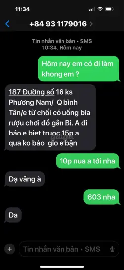 Ảnh đánh giá gái gọi