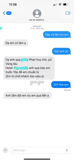 Ảnh đánh giá gái gọi