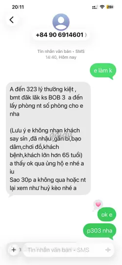 Ảnh đánh giá gái gọi