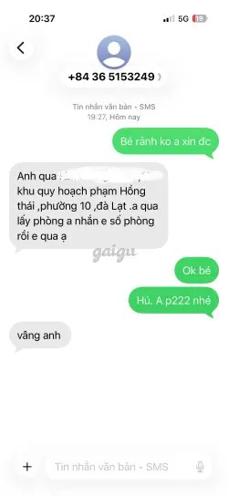 Ảnh đánh giá gái gọi