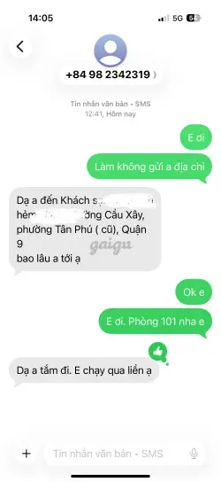 Ảnh đánh giá gái gọi