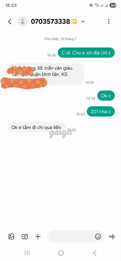 Ảnh đánh giá gái gọi
