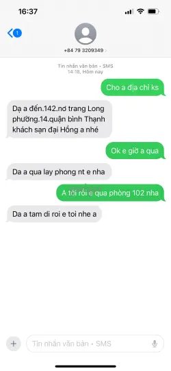 Ảnh đánh giá gái gọi