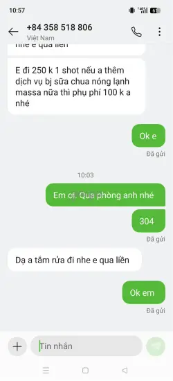Ảnh đánh giá gái gọi