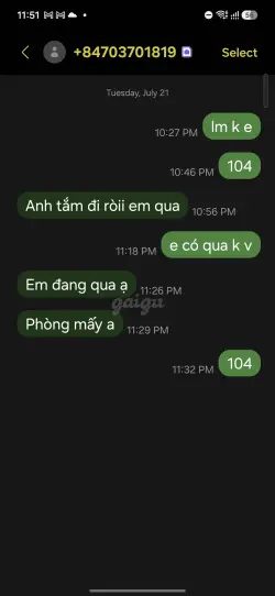 Ảnh đánh giá gái gọi