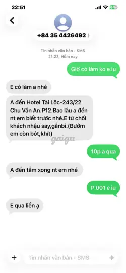 Ảnh đánh giá gái gọi