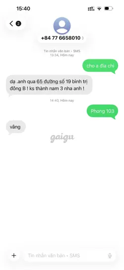 Ảnh đánh giá gái gọi