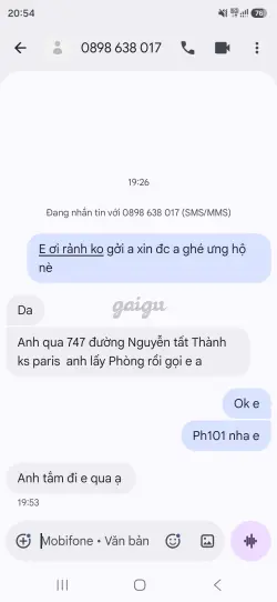 Ảnh đánh giá gái gọi