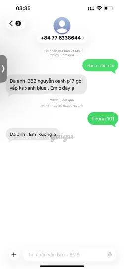 Ảnh đánh giá gái gọi
