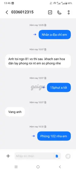 Ảnh đánh giá gái gọi