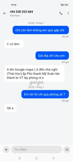 Ảnh đánh giá gái gọi