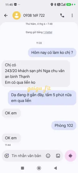 Ảnh đánh giá gái gọi