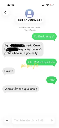 Ảnh đánh giá gái gọi