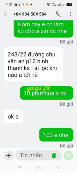 Ảnh đánh giá gái gọi