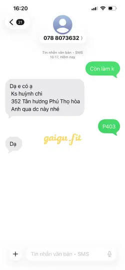 Ảnh đánh giá gái gọi