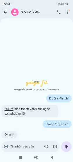 Ảnh đánh giá gái gọi