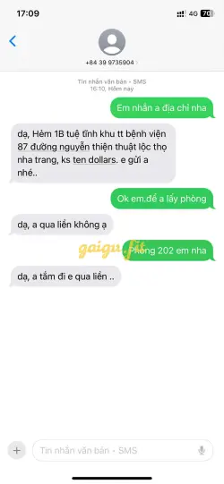 Ảnh đánh giá gái gọi