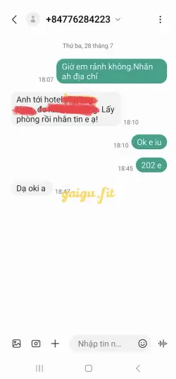 Ảnh đánh giá gái gọi