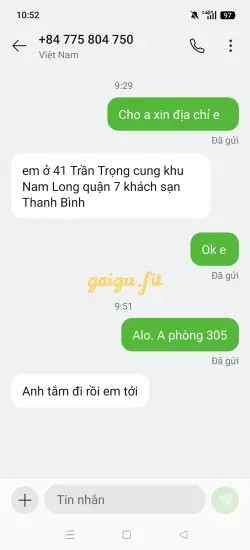 Ảnh đánh giá gái gọi