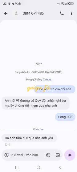 Ảnh đánh giá gái gọi