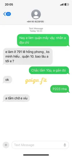 Ảnh đánh giá gái gọi