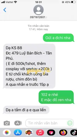 Ảnh đánh giá gái gọi