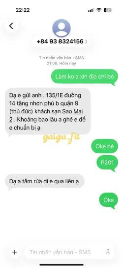 Ảnh đánh giá gái gọi