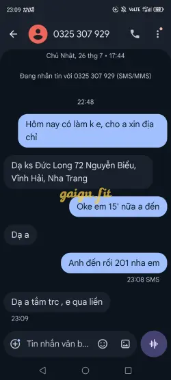 Ảnh đánh giá gái gọi