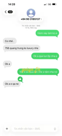 Ảnh đánh giá gái gọi