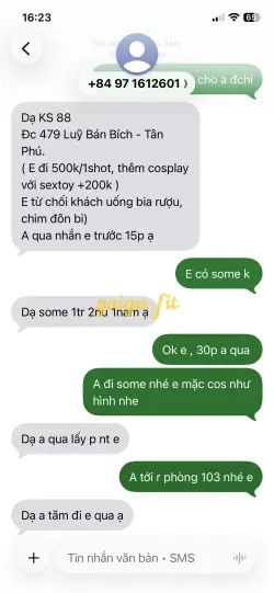 Ảnh đánh giá gái gọi
