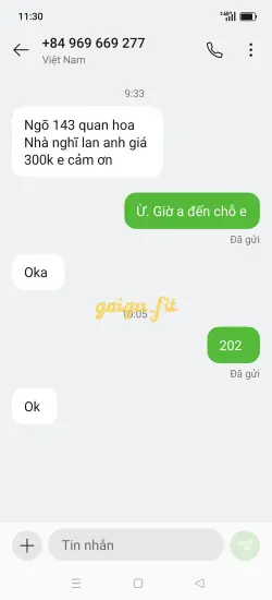 Ảnh đánh giá gái gọi