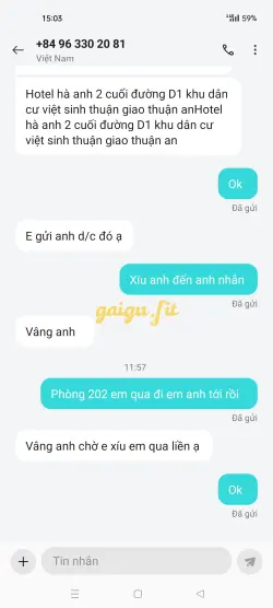 Ảnh đánh giá gái gọi