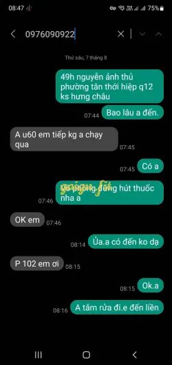 Ảnh đánh giá gái gọi