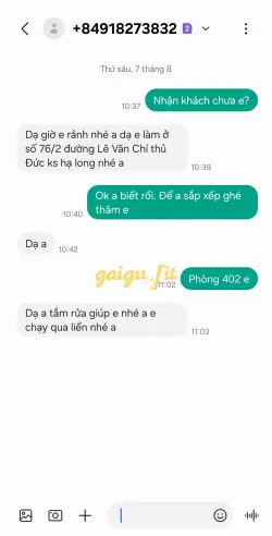 Ảnh đánh giá gái gọi