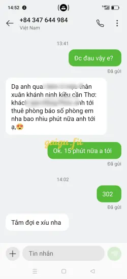 Ảnh đánh giá gái gọi