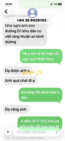 Ảnh đánh giá gái gọi