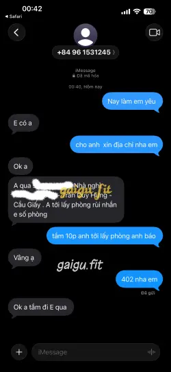 Ảnh đánh giá gái gọi