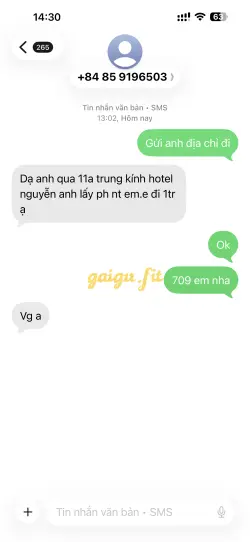 Ảnh đánh giá gái gọi