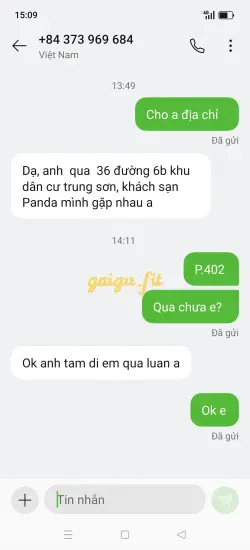 Ảnh đánh giá gái gọi