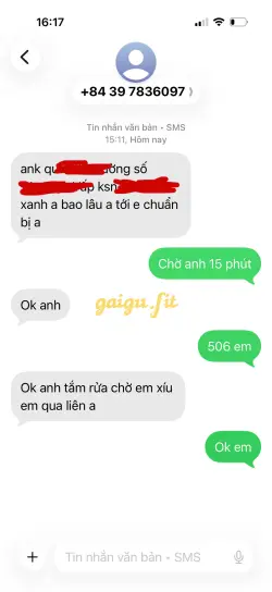 Ảnh đánh giá gái gọi