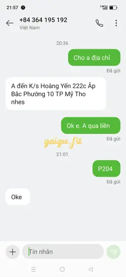 Ảnh đánh giá gái gọi