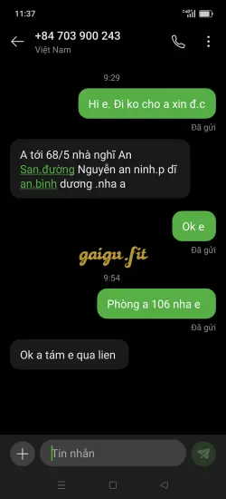 Ảnh đánh giá gái gọi